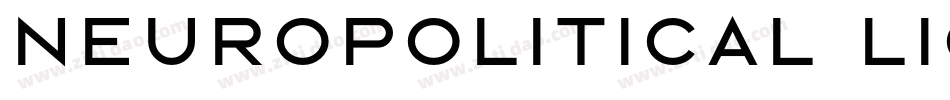 Neuropolitical Light字体转换